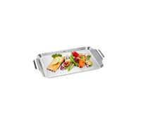 GEFU Plat à griller 89258 - inox 43 x 25 cm - argent