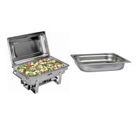 Plat à irriter 1/1 GN Anouk 1 + 2 x 2/3 GN-container 65mm deep set