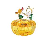 Plat à ongles en cristal en verre avec couvercle, outil d'art pour poudre liquide, verrerie délicate pour décoration d'ongles, manucure, soins