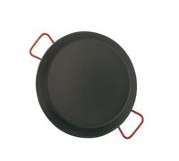 Plat à paëlla Ø46 cm en acier poli - R000930