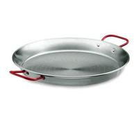 Lacor Plat à paëlla 63651 en tôle acier 50 cm Noir