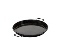 Garcima Poêle à paella Valenciana 5020625 émaillée 36 cm 7 personnes Noir