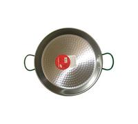 Plat à paëlla en acier poli - D: 50 cm