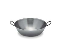 Plat à paella haut en métal Ø 50 cm