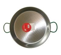 Plat à paëlla en acier poli - D: 50 cm