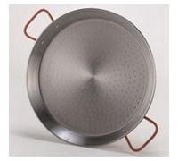 Plat à paëlla professionnel en acier poli - Diamètre 280mm G