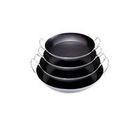 De Buyer Plat paëlla La Lyonnaise tôle bleue 2 anses 42 cm