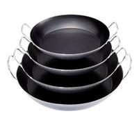 COUPE SPECIALE PAELLA TOLE BLEUE 2 ANSESLA LYONNAISE Ø47CM