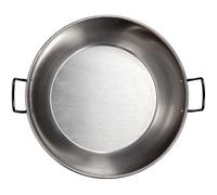 Plat à paëlla traditionnel - LA VALENCIANA - Diamètre 40 cm - Acier poli