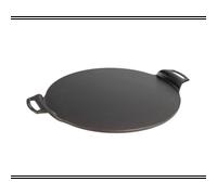 Plat à pizza rond en fonte naturelle 38cm - lodge