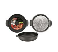 Plat à portions - IBILI - Indubasic 405318 - 18 cm - Aluminium - Antiadhésif, compatible induction