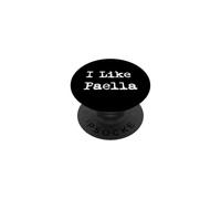 Plat à Riz avec Inscription « I Like Paella » PopSockets PopGrip Adhésif