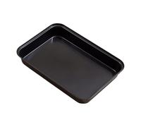 Plat à rôtir anti-adhésif en acier au carbone de grande capacité pour la cuisson de gâteaux, pains, distribution uniforme de la chaleur, ustensiles de cuisson en acier au carbone pour gâteaux et pain