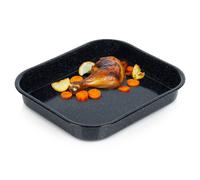 Plat à rôtir émaillé rectangulaire 29,5x25,5x4,5 cm - four cuisine