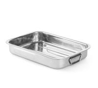 Plat à rôtir en acier inoxydable pour cuisson au four 430 x 310 x 60 mm - Hendi