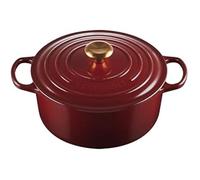 Plat à rôtir - LE CREUSET - Signature Roaster - 26 cm - Fonte émaillée - Rouge