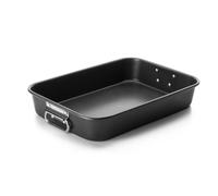 Plat A Rotir Moka Anses Metalliques 40x28 Cm