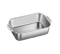 Plat à rôtir pour poisson - Plat à rôtir en acier inoxydable - Plaque chauffante uniforme pour poisson grillé - Pour une utilisation en cuisine