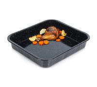 Plat à rôtir rectangulaire émaillé 8 l, 41,5x36,5x7 cm