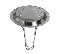 Plat à rôtir vertical en acier inoxydable de 19,5 cm pour la cuisson au four conçu pour supporter un intérieur juteux et une finition extérieure marron doré