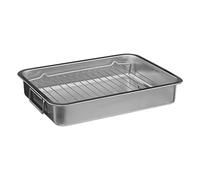 FIVE Simply Smart - Plat à Four Avec Grille "Rôtir" 39cm Argent Argent G