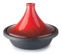 Plat à tajine H-class 32 cm - - Rouge - Fonte émaillée