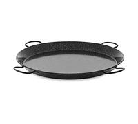 PLAT A PAELLA EMAILLE 80 cm 4 POIGNEES