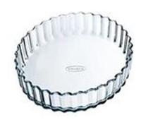 Pyrex Moule à tarte Tourtière en verre 26 cm O Cuisine France