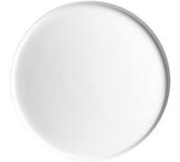 Plat à tarte 32 cm en porcelaine blanche - Porcelaine Girard - Blanc - Porcelaine G