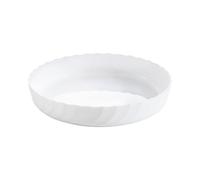 Plat À Tarte Blanc 26cm Smart Cuisine Trianon 250°C - Luminarc - Opale Culinaire Extra Léger Et Résistant