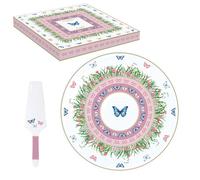 PLAT A TARTE EN PORCELAINE AVEC PELLE SPRING PARADE - EASYLIFE