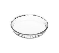 Paris Prix – Plat à tarte en verre rond Secret de gourmet 26 cm transparent