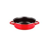 Poêle Optimax Ø26cm Acier Rouge Aisi 430 Fagor