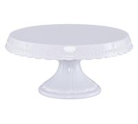 Plat à tarte sur pied en grès, Vintage, D23xH12 cm Birkmann