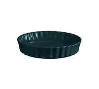 Emile Henry Moule à tarte Tourtière haute Belle-Ile céramique Bleu nuit D28 cm
