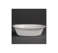 Olympia C110 Platà tarte ovale, 46 mm H x 170 mm l x 133 mm P (lot de 6)