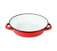 Plat à œuf émaillé 14 cm rouge Beka
