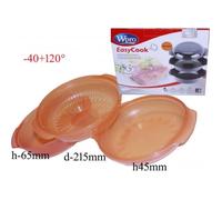 PLAT À VAPEUR ROND EASYCOOK 1,5L POUR MICRO ONDES WHIRLPOOL - BVMPIECES