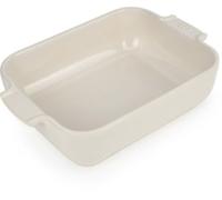 Plat au four PEUGEOT Appolia rectangulaire 25 cm Ecru