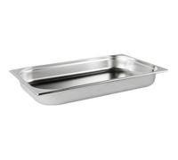 Plat bain marie GN 1-1 - LACOR - profondeur 6 5 cm - Gris