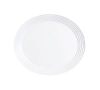 Plat blanc 32,8 x 28 cm Harena