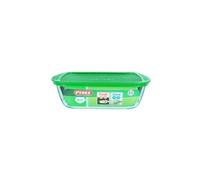 Pyrex – Plat rectangulaire en verre Cook&Store avec couvercle 28 x 20 cm
