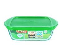 Pyrex - Plat Carré En Verre Avec Couvercle 1l - 211p000/6146 Multicolore