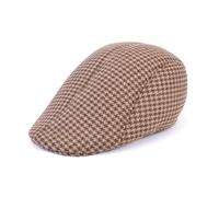 Plat Casquette Homme Tweed Chevrons Laine Mélange Peaky Blinders Gatsby Pays New