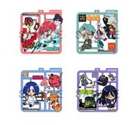 Plat Collection Mobile Suit Gundam GQUUUUUUX 4Pack Boîte JAPON OFFICIEL