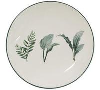 Plat creux Floralia 30 x 5 cm - Table Passion - Beige - Faïence Beige G