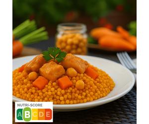 Plat cuisiné Couscous à la dinde légumes et boulgour MD 280g