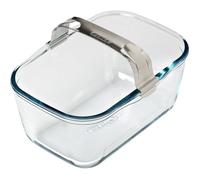 Plat cuisson rectangulaire avec anse - PYREX - 1 5 L - verre - air fryer - haute résistance