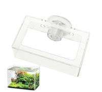 Plat d'alimentation des crevettes, mangeoire d'aliments de poisson | Plat d'alimentation en aquarium sans glissement avec tasserie sous-traitance - Assiette d'alimentation lente en rotation, support d