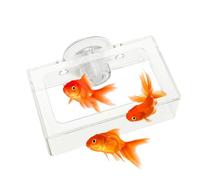 Plat d'alimentation des crevettes, mangeoire d'aliments de poisson - Plateau d'alimentation carré avec aspiration,Assiette d'alimentation lente en rotation, support d'alimentation en acrylique pour l'